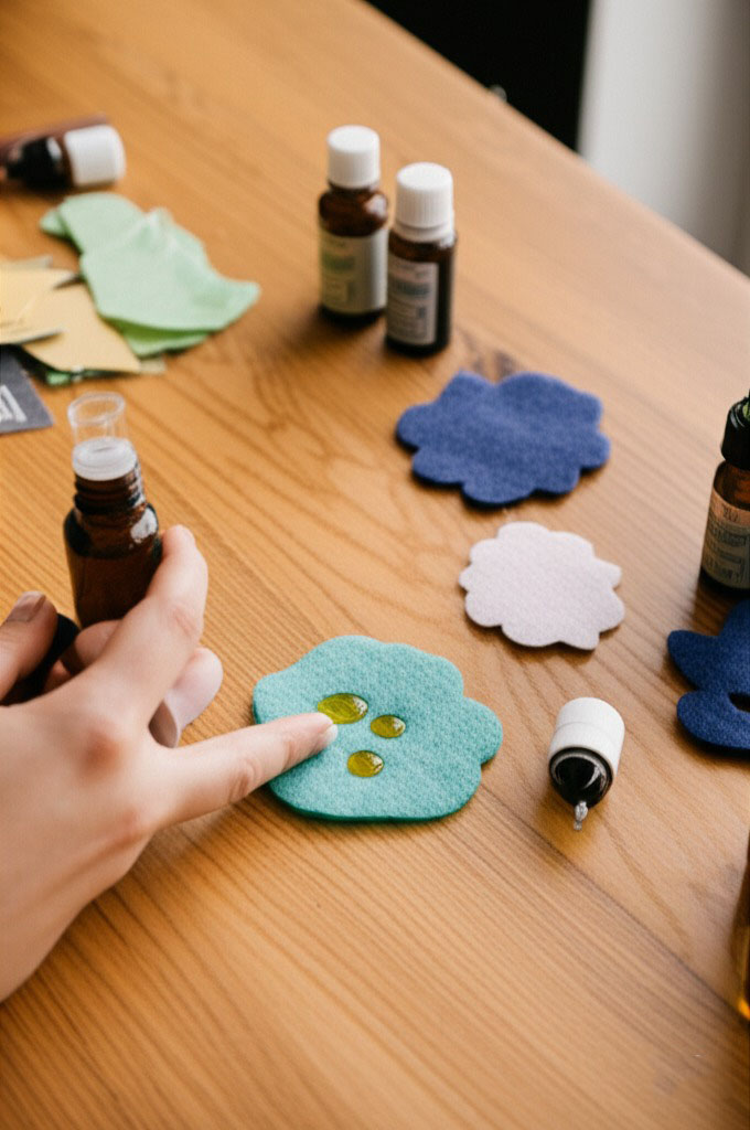 Adding Essential Oils to Felt Adding Essential Oils to Felt