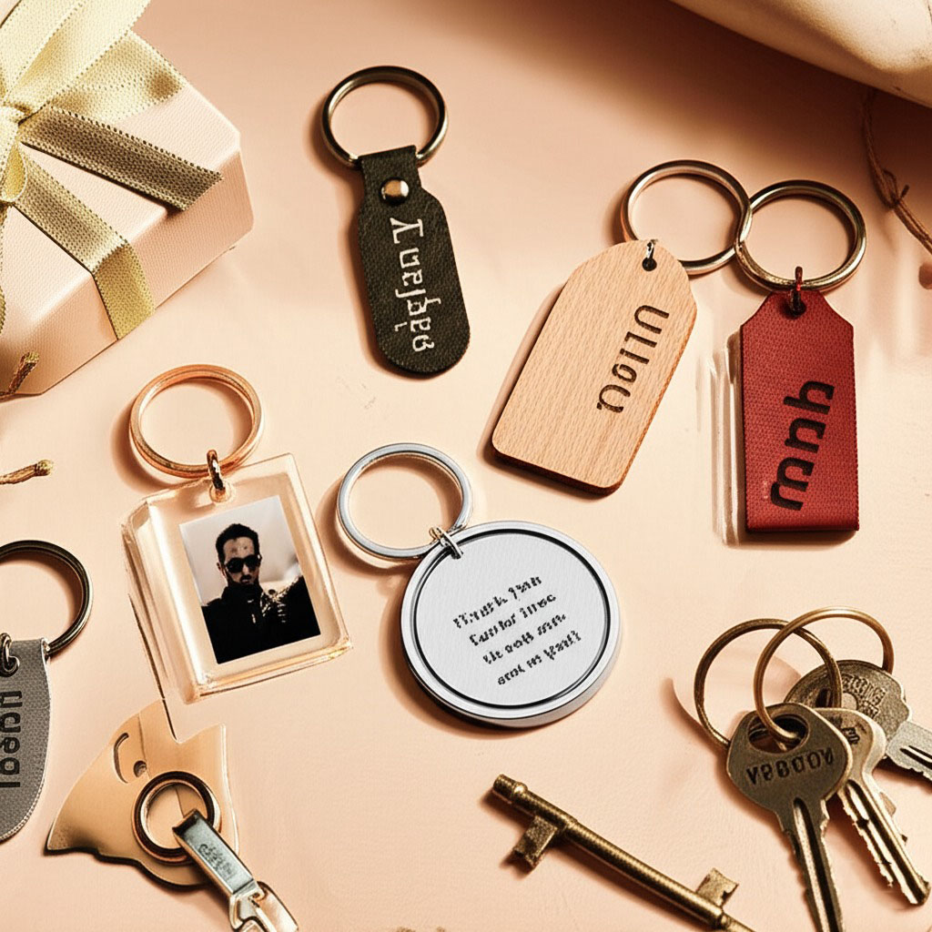 Personalised vs. Engraved Keychains