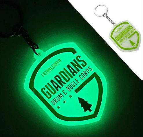 Custom Glow-in-the-Dark 3D Rubber Keychains