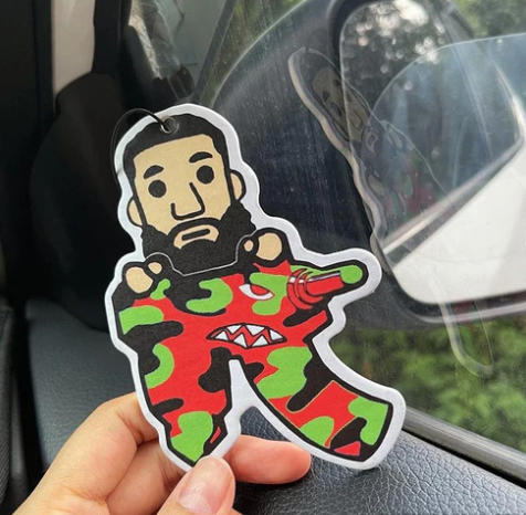 Custom Cartoon Car Air Freshener | Turn Your Character into a Fresh Scent