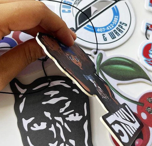 Custom Logo Air Fresheners | Personalized Car Fresheners with Unique Artwork