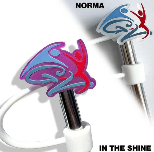 Personalized UV Reactive Straw Caps – Custom Logo Color-Changing Silicone Toppers