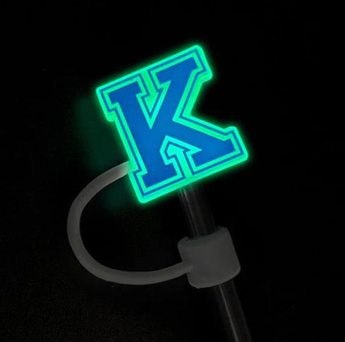 Custom Glow-in-the-Dark Straw Caps | Personalised in Australia