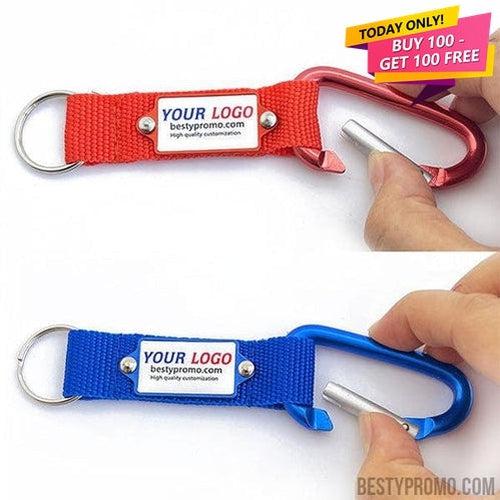 Personalised Carabiner Keychains – Custom Logo Keyrings for Promotions in Australia