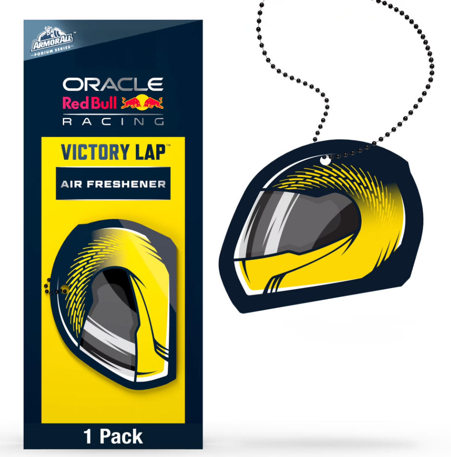 Racing Helmet Hanging Car Air Freshener – Victory Lap Scent