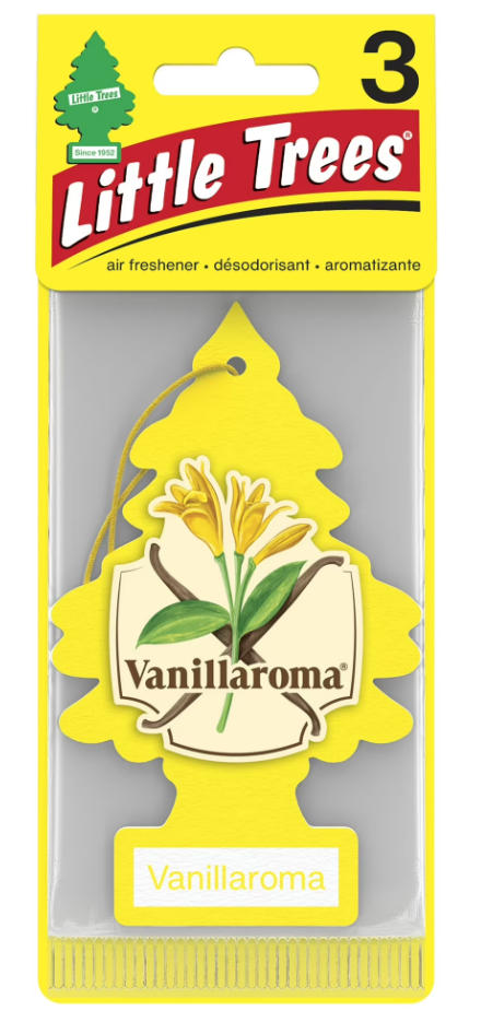 Little Trees Vanillaroma Car Air Freshener – 3 Pack